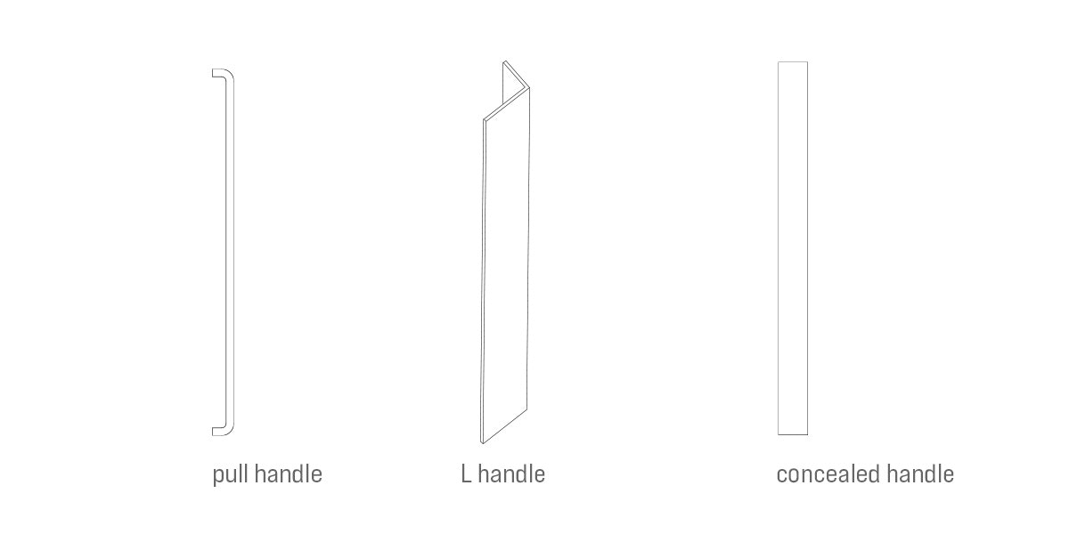 steel door handle options