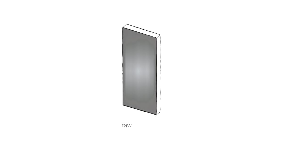 raw steel front door Urban Front