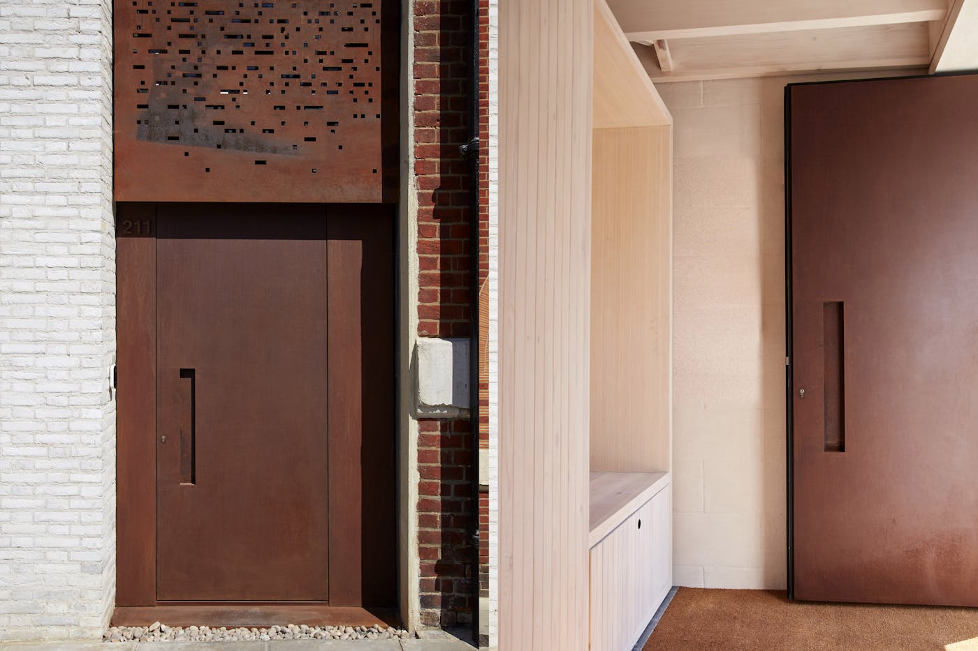 A beautifully modern entrance way