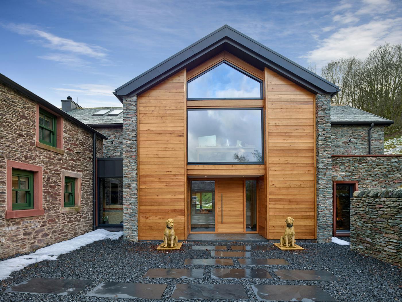 Different front doors garages 1