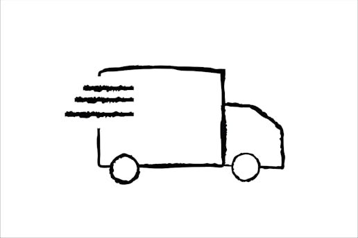 delivery and installation icon