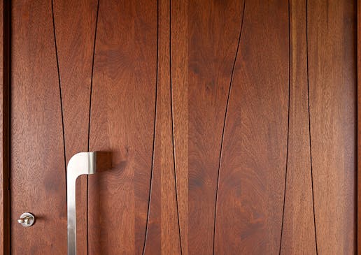 choosing wood for a front door