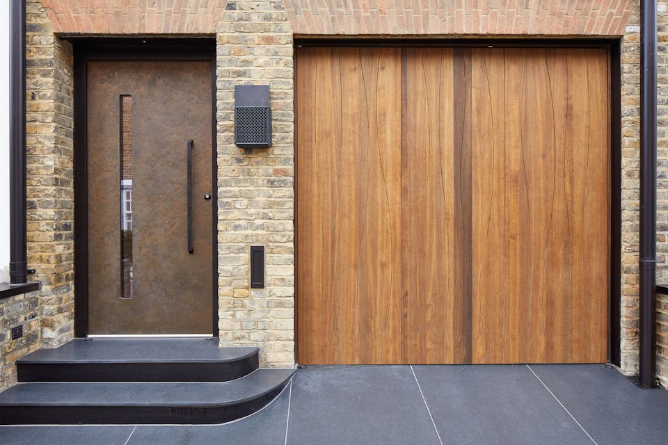different front doors and garages 11