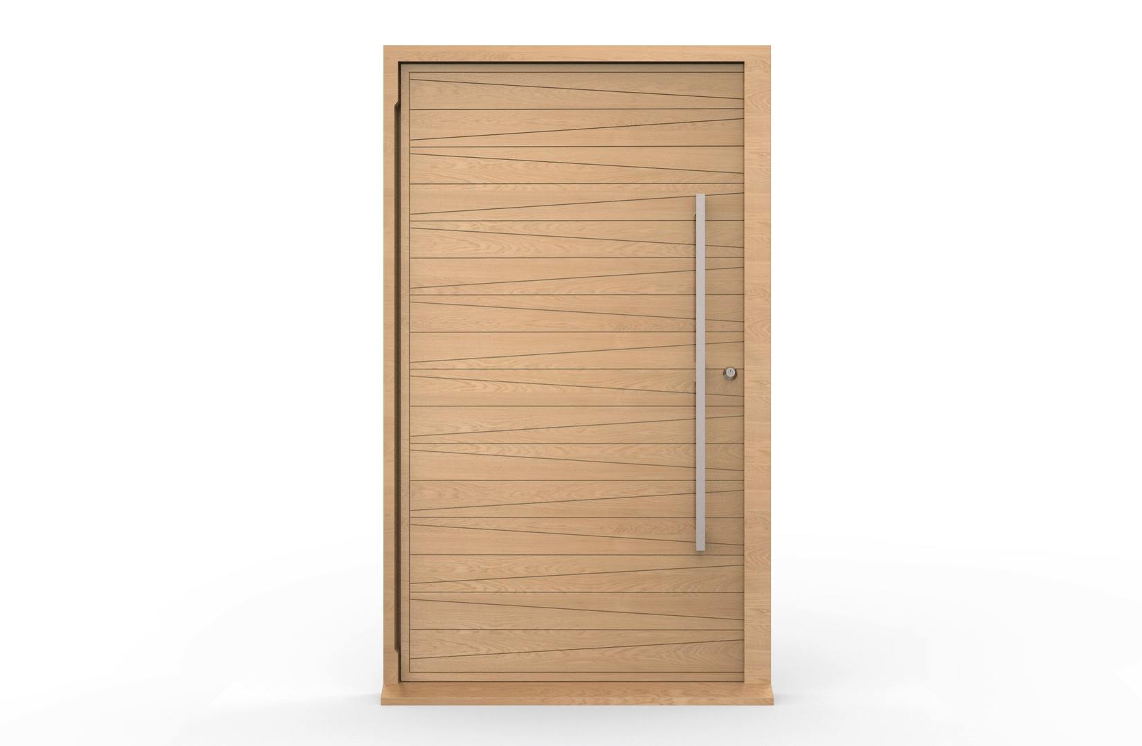 Pivot door vs Hinged door Urban Front