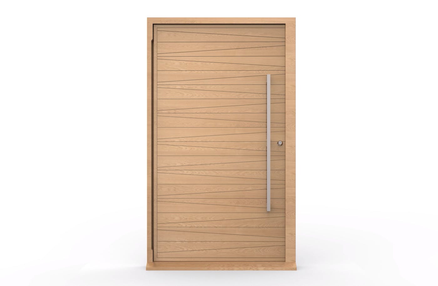 pivot hinge door opening type