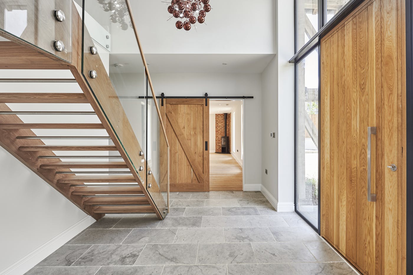 Wooden entrance doors Urban Front