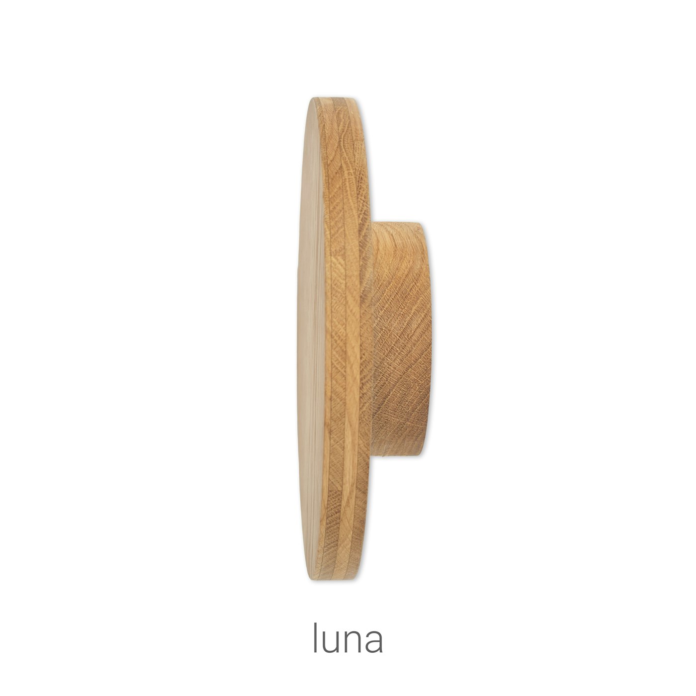 luna handle in oak