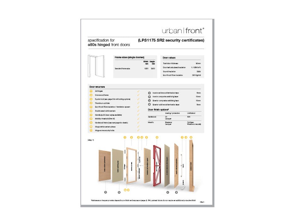 dsp11 e80s hinged door landscape