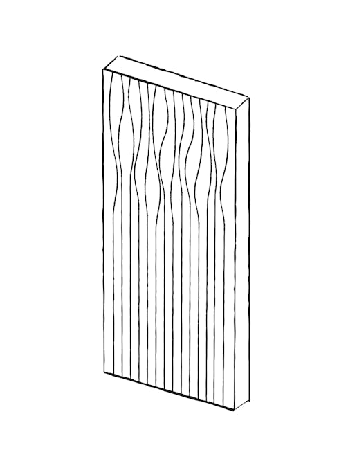 Contemporary front doors - Wav ii | Urban Front
